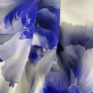 HYSK <span class=keywords><strong>100</strong></span>% 桑純粋なシルク生地中国サテンデジタルプリントCharmeuseメーカー塗装花用カフタン着物ドレス - Product Image 2