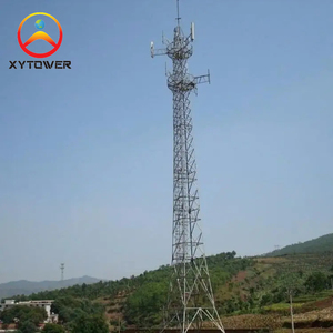 <span class=keywords><strong>Torre</strong></span> di comunicazione Radio FM in acciaio reticolo autoportante a 4 gambe con piattaforma - Product Image 1