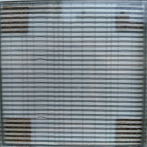 Mural de malla metálica jacquard tejida arquitectónica, arte de pared de malla metálica antirust para hoteles, ascensores, salas, restaurantes y divisiones. - Product Image 6