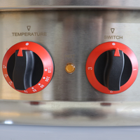 Marmite à soupe et cuiseur électrique industriel autonome en acier inoxydable de 70 L avec mode économie d'énergie 12000 W