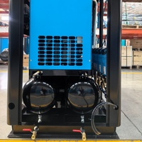 Compresseur d'air à vis PM VSD 4-en-1 intégré avec sécheur de réservoir d'air et filtres de précision pour usage industriel