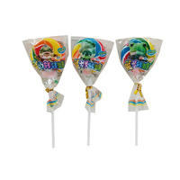 Sucettes colorées en spirale, bonbons durs aux saveurs de fruits, sucettes rondes plates arc-en-ciel