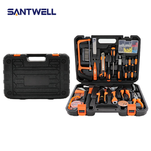 140-Piece Multifunctional Hardware <b>Tool</b> Kit for Home Repair & Electrical Maintenance - Product Image 1