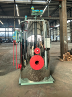 Générateur de vapeur automatique vertical 3T/h pour huile/gaz avec surveillance à distance et haute économie d'énergie pour chauffage industriel