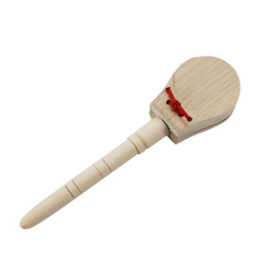 Wholesale Handheld Wooden Castanets Orff <b>Percussion</b> <b>Instrument</b> Kids Early Education Music Teaching Toy for Performance - Product Image 4
