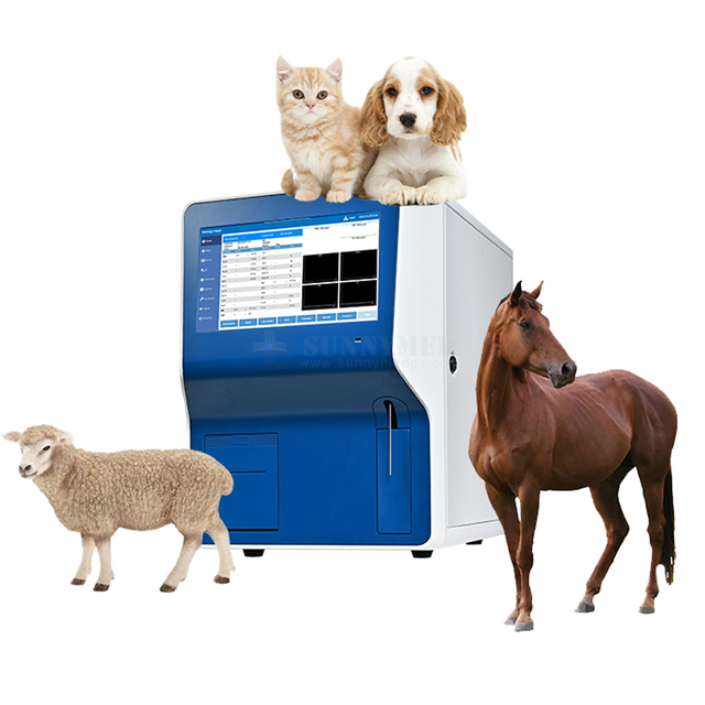 SY-B500_Vet Veterinary 5-diff Medical Auto Vet CBC Machine Veterinary 5 Part Hematology Analyzer