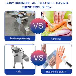 Venta Directa <span class=keywords><strong>de</strong></span> Fábrica: Máquina Cortadora Multifuncional para Rebanar y Cortar <span class=keywords><strong>en</strong></span> Cubos, Rebanadora <span class=keywords><strong>de</strong></span> <span class=keywords><strong>Cebolla</strong></span> y Cortadora Personalizada - Product Image 5