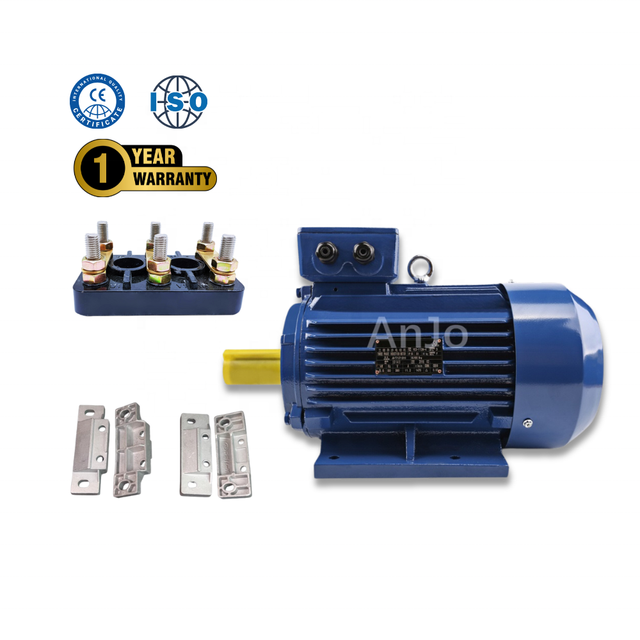 Y2-100L1-4 Power 2.2KW 3HP AC Motor Aluminum Cast Iron 1500RPM 220V/ 380V Three Single Phase Electric Motor