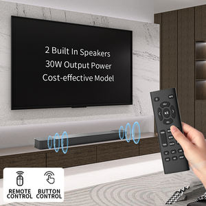 Barra <span class=keywords><strong>de</strong></span> <span class=keywords><strong>Sonido</strong></span> Activa Super Bass 2.1CH con Subwoofer Integrado <span class=keywords><strong>de</strong></span> 80 Watts, Sistema <span class=keywords><strong>de</strong></span> <span class=keywords><strong>Sonido</strong></span> Envolvente 3D Sky Horn, Control Remoto, Cine en Casa - Product Image 2