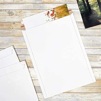 Sac d'enveloppes postales en carton 300gsm durable en papier brun personnalisé imprimé recyclé pour colis de courrier express pour chaussures chaussettes