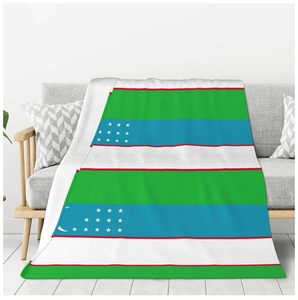 Bestseller Usbekistan Decke Wurfdecke für Alle Jahreszeiten Flanelldecken Vollgröße Sofa-Bettdecken für Sofa Bett Kino - Product Image 4