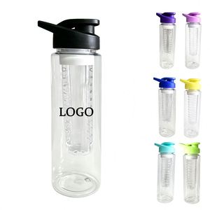 Botella de Agua Tritan Personalizada de 700 ml con Infusor de Frutas, Duradera y Libre de BPA - Product Image 1