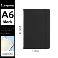 Tragbares A6 Mini-Taschennotizbuch mit Kunstledereinband Individuelles Logo Englisch-Übersetzungsheft-Geschenk