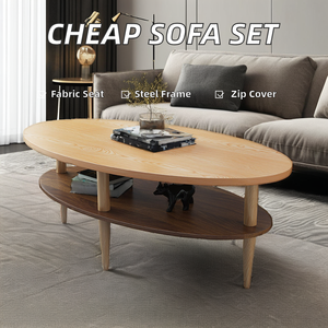 Ensemble de canapé en lin modulaire bon marché en gros avec siège rembourré à cadre en <span class=keywords><strong>bois</strong></span> pour appartement, salon, chambre à coucher, parc d'hôtel - Product Image 6