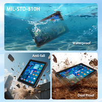 Tablet PC Robusta OEM ST11 Android Biométrica al por Mayor, 1000 Nit, 4G, GPS, Lector de Códigos de Barras, Huella Dactilar, NFC, RFID, IP65 Resistente al Agua, OEM MTK