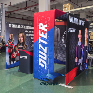 Prodotti Pop-up per la cura dell'auto da 10 piedi che espongono il tessuto di tensione della borsa dello stand modulabili per mostre espositive - Product Image 5