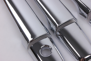 WZXD โครเมียม 2010 2015 ฝาครอบมือจับประตูด้านนอกรถยนต์ ชุดตกแต่งสติ๊กเกอร์อุปกรณ์เสริมสำหรับ Ex - Product Image 2