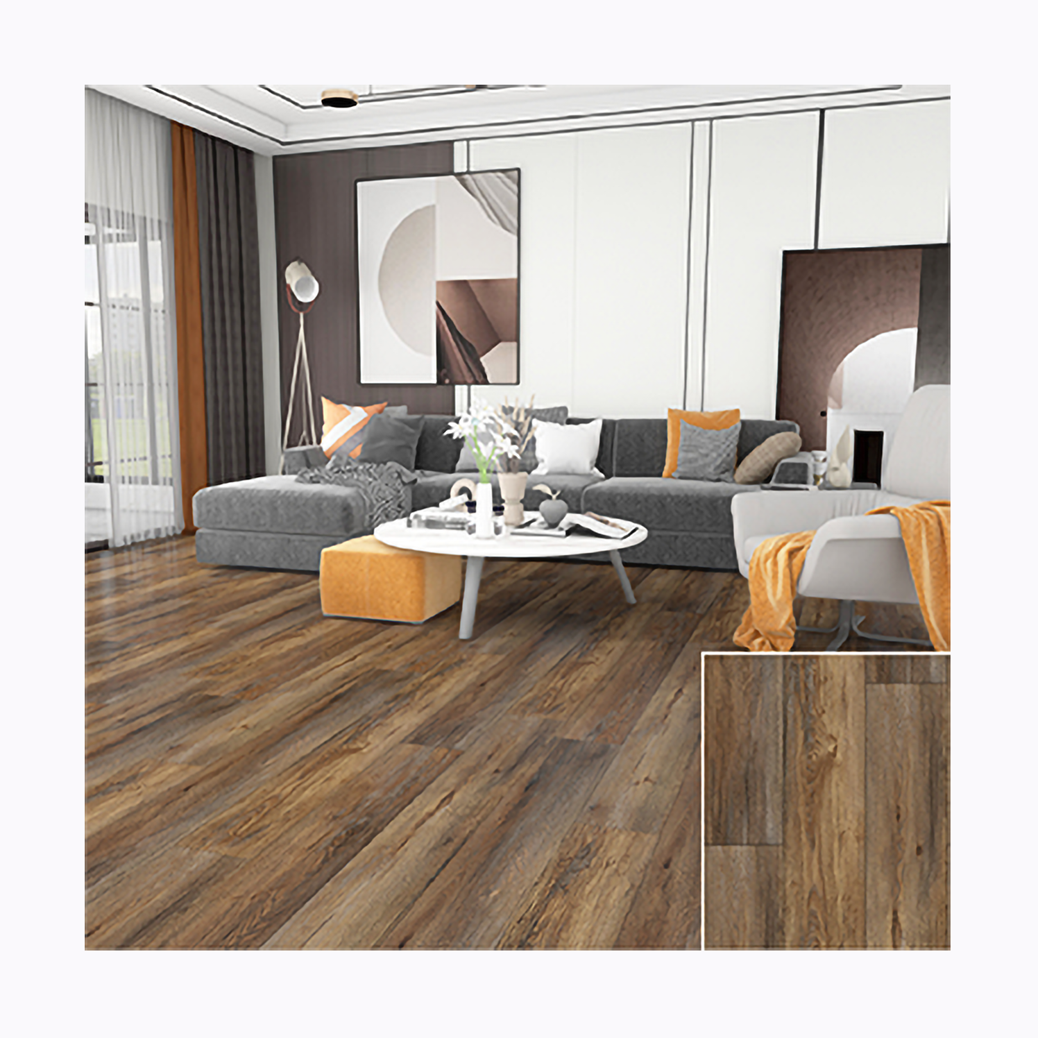SPC Vinyl Flooring MV86133-001