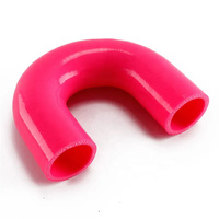 Tuyau coudé en silicone résistant aux hautes températures (180 degrés) pour radiateur et système turbo, coupleur en silicone en forme de U, tube en silicone