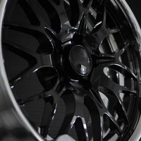 Jantes de voiture HOP JDM Style 18x9.5 19x10.5 20 pouces 5x114.3 5x120, jantes en aluminium forgées en 2 parties, personnalisées de luxe pour BMW M3 M4