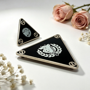 Casual Wear Wholesale Zinc Alloy Antique Finish Metal Name Plates Custom Logo <b>Rivet</b> Metal Labels for Jeans Denim Fashion Trouser - Product Image 1