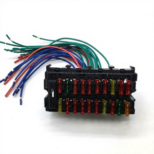 ชุดกล่องฟิวส์โคมัตสึ 1 ขั้ว แบบติดราง Din ทำจากพลาสติก สำหรับอะไหล่รถขุด - Product Image 1