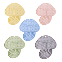 Nouveau Tapis de Léchage pour Animaux de Compagnie en Silicone en Forme de Cœur, Motif Pêche, pour Chien, 2026