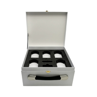 Valise en carton pour enfants avec impression CMJN personnalisée, mini valise en carton pour enfants, boîte d'emballage cadeau avec poignée en métal