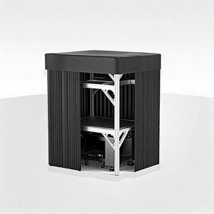 LBTEK SCW1209-HPR Cortina de Protección de Luz de Alta Potencia con Marco de Aluminio, Plataforma Óptica, Cámara Oscura, Perfil de Instrumento de Bloqueo de Luz - Product Image 4