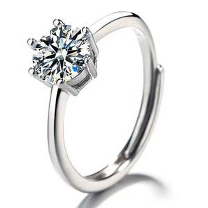 Anillos redimensionables 925 Compresor de plata Herramienta de anillo de pistón 18K Oro blanco Radiante 2 quilates <span class=keywords><strong>Shang</strong></span> Dispositivo de circuncisión - Product Image 5