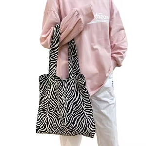 Promoción ecológica Cavas Bag Custom Logo Shopping Bag Cotton Canvas Tote Bag para mujeres Student Grocery - Product Image 4