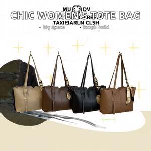 Sacs à bandoulière en velours côtelé pour femmes, sacs fourre-tout simples et durables pour femmes, sacs à main portables pour voyages en plein air - Product Image 2