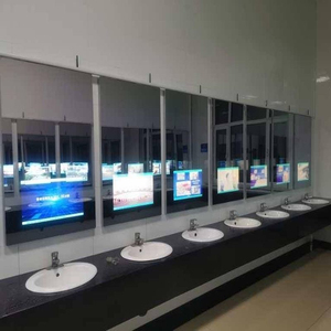 Ai thông minh gương hiển thị tương tác 4K HD màn hình cảm ứng Android OS cho trung tâm mua sắm Chào mừng hiển thị cửa hàng bán lẻ thông minh - Product Image 5