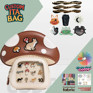 Low Moq Multicolor Oem Odm Pin Display <b>clear</b> Shaped Design Personalized Custom Ita <b>Bag</b> Insert - Product Image 1