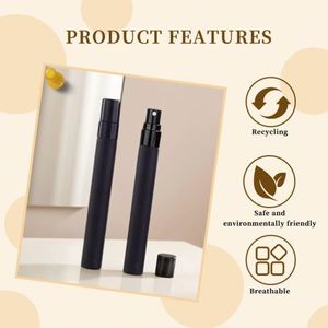 Wholesale Factory Travel <b>30ml</b> Clear Transparent Glass Spray <b>Bottle</b> Mini Pocket <b>Perfume</b> <b>Bottle</b> Screen Printing Pump Sprayer - Product Image 4