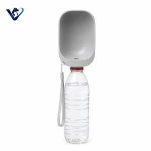 Bouteille d'eau portable pour chien et chat avec bol, distributeur d'eau pour animaux <span class=keywords><strong>de</strong></span> compagnie en plastique pour les voyages en plein air - Product Image 1
