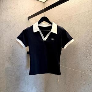 Camiseta de <span class=keywords><strong>Polo</strong></span> para <span class=keywords><strong>Mujer</strong></span> AL0, Estilo Coreano, Personalizable, de Algodón, para <span class=keywords><strong>Golf</strong></span> y Bádminton - Product Image 3