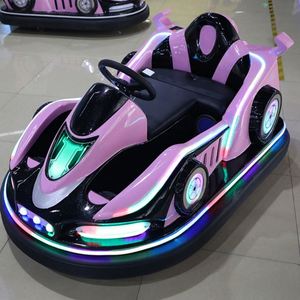 Kids Electric Bumper Car Amusement Park Ride LED Light Drift Toy Vehicle <b>Remote</b> <b>Control</b> Kart Metal for Sale - Product Image 3