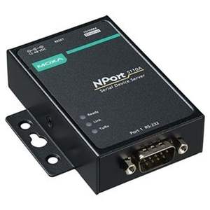 Servidor de Dispositivos Seriales Moxa NPort 5110A, Puerto RS-232, 1 Interfaz Ethernet, Grado Industrial, Acceso Remoto - Product Image 1