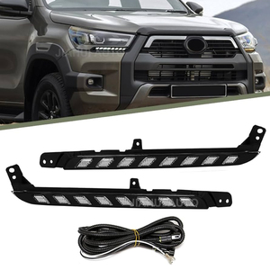 도요타 힐럭스 Revo ROCCO 2020-2024 픽업 DRL 폴라이트 트림 자동차 부품 액세서리 - Product Image 1