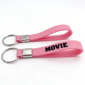 Porte-Clé <span class=keywords><strong>Bracelet</strong></span> Promotionnel Économique en <span class=keywords><strong>Silicone</strong></span> <span class=keywords><strong>Personnalisé</strong></span> avec Votre Logo - Product Image 6