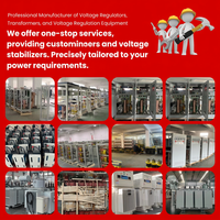 Régulateur de tension automatique triphasé WF.EL TNS-15KVA CA, stabilisateur à enroulement en cuivre SVC, écran tactile industriel, haute performance CE