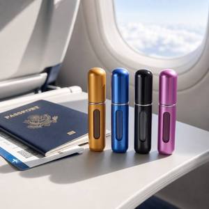 Portable <b>Perfume</b> Spray <b>Bottle</b> with Glossy Finish for Hotel Stays and Overnight Travel Bags - Product Image 5