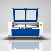 Machine de découpe et gravure laser CO2 grand format détachable LM-1610-2 pour acrylique, bois, publicité, vêtements, transport facile, personnalisable