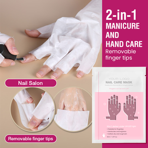 FATAZEN Thérapie nourrissante anti-âge, soin hydratant pour les ongles, collagène organique, masque hydratant pour les mains, gants pour manucure - Product Image 6