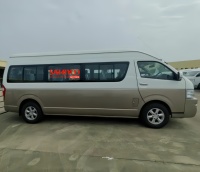 Vente directe d'usine, bus Dongfeng, fourgon commercial de luxe, transmission automatique, mini-autocar, diesel, type de carburant Euro 4, 14 places