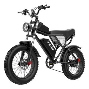 Bicicleta Eléctrica Deportiva Q20 de 20 Pulgadas con Motor sin Escobillas, Frenos de Disco Hidráulicos y 7 Velocidades para Adultos - Product Image 1