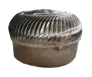 Non Power Roof Fan Wind Driven Ventilator for mounted industrial exhaust