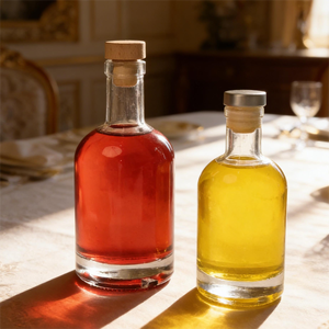 <span class=keywords><strong>Botellas</strong></span> de Vidrio Transparente Grueso, <span class=keywords><strong>Botellas</strong></span> Individuales para Licores y <span class=keywords><strong>Bebidas</strong></span> Espirituosas, <span class=keywords><strong>Botellas</strong></span> Selladas para la Conservación del Vino en el Hogar - Product Image 6