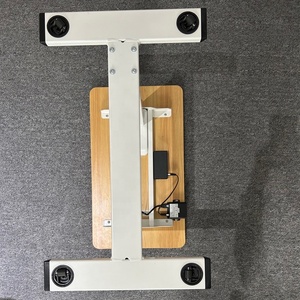 Ergonómico eléctrico motorizado de una sola pierna perezoso lado de la cama portátil altura ajustable sofá lateral mesa de té mesa de centro con rueda - Product Image 3